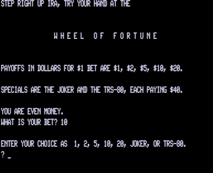 Screen shot